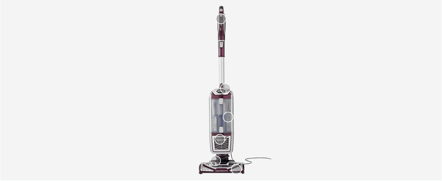 Presents a clear, catalog-style view of the full vacuum for straightforward product recognition.