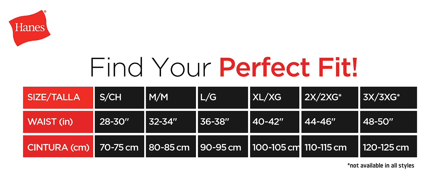Gives shoppers exact waist measurements per size so they can pick the correct fit with confidence.