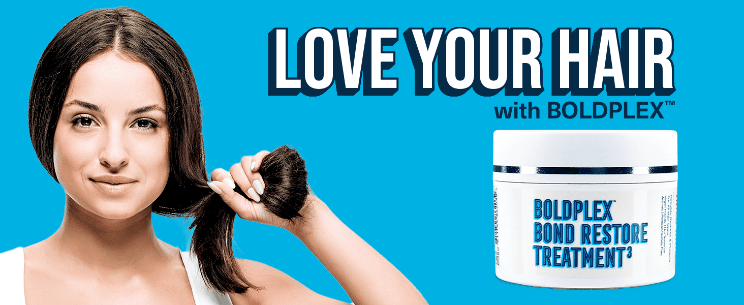 Introduces the BoldPlex brand with a confident headline and a hair-care hero product to build an emotional connection.