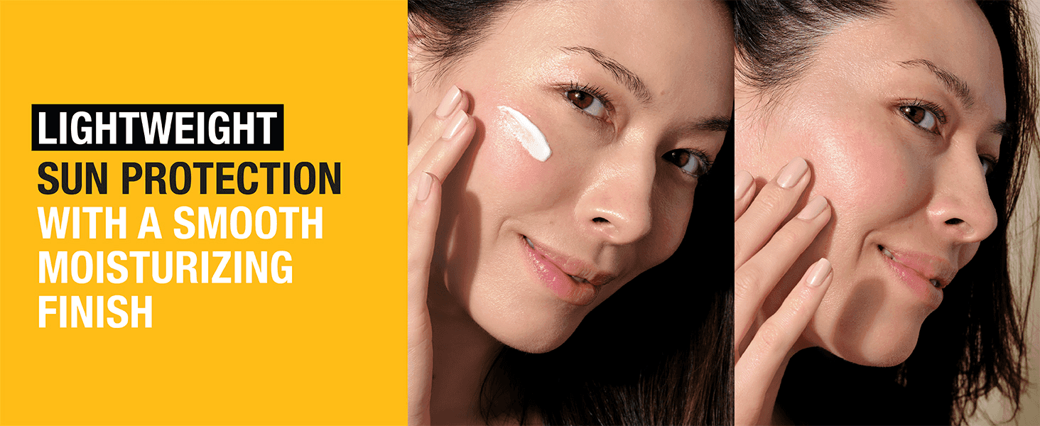 Shows the serum going on smoothly to reassure shoppers it feels light and leaves skin moisturized.