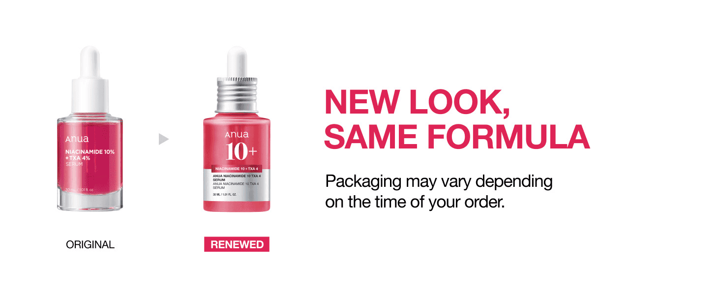 Reassures shoppers that a packaging redesign is cosmetic only and the formula inside is unchanged.