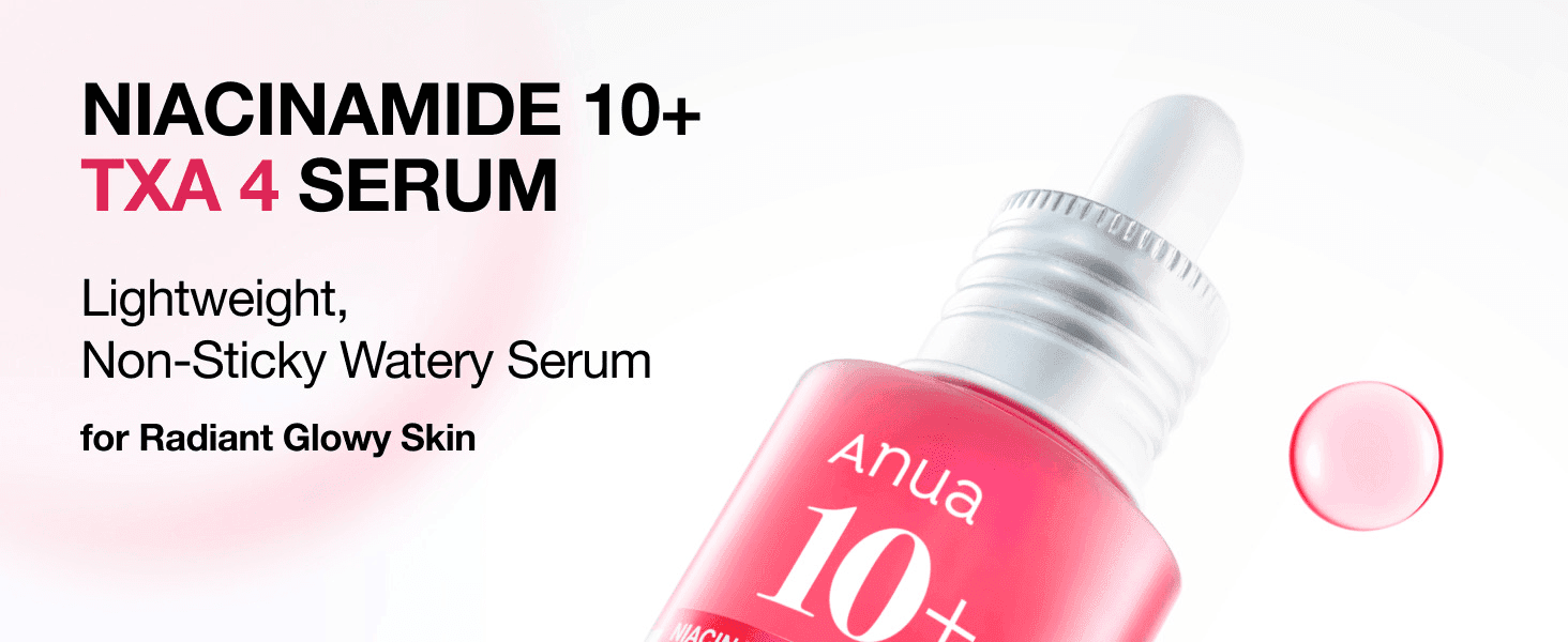 Introduces the serum and its lightweight, non-sticky texture to set expectations for how it feels and performs on skin.