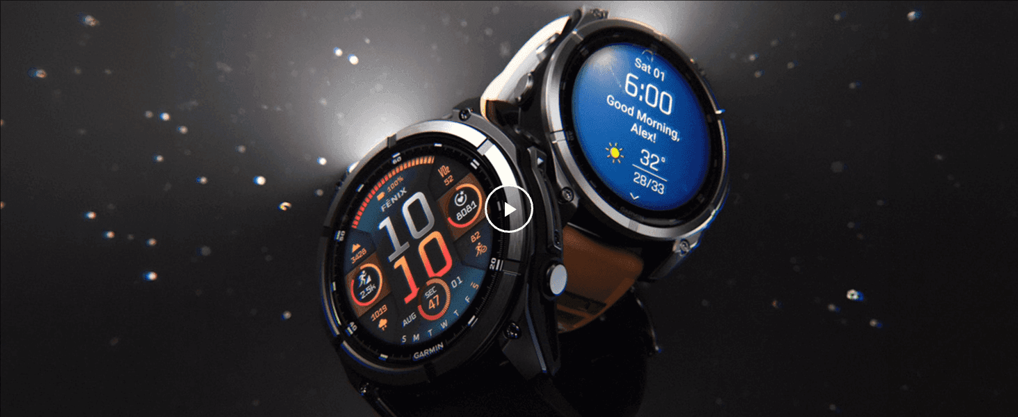 Highlights the watch's vivid always-on display and design through a cinematic product video teaser.