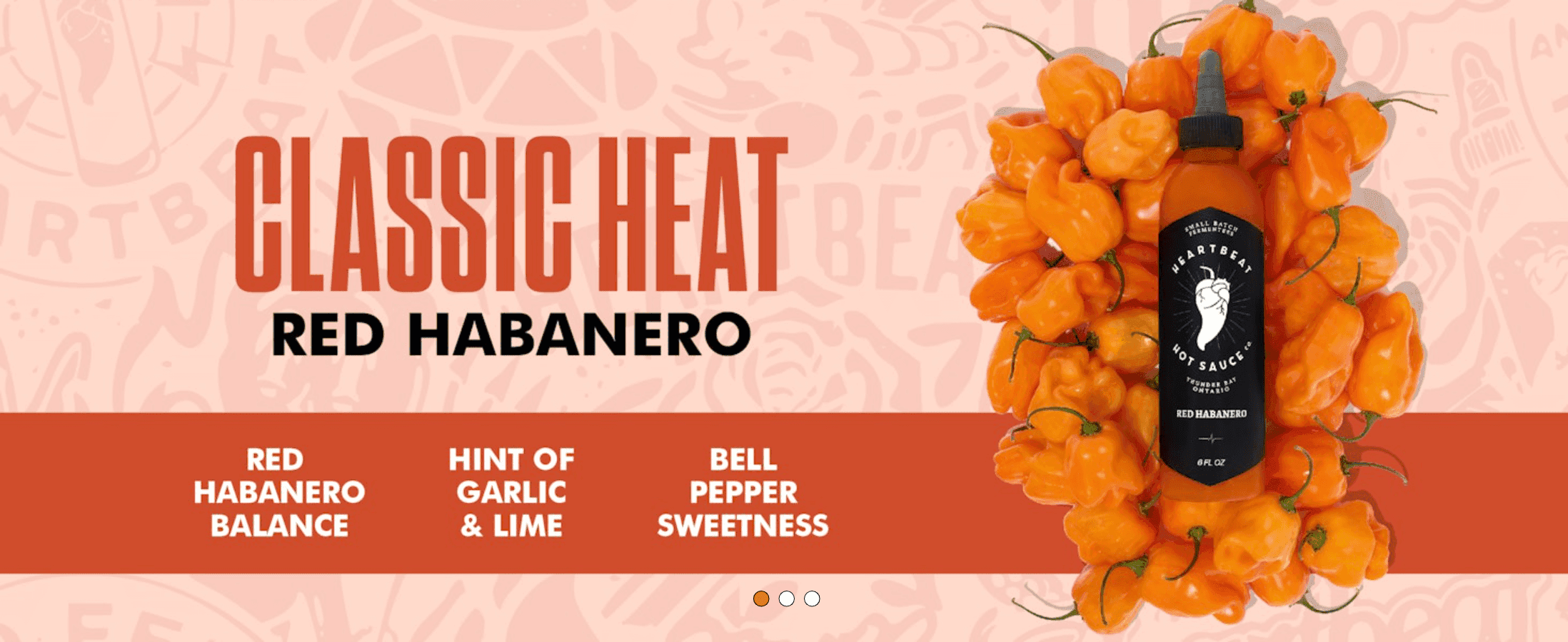 Introduces the Red Habanero variety and breaks down its three distinct flavor notes to help shoppers choose the right heat profile.