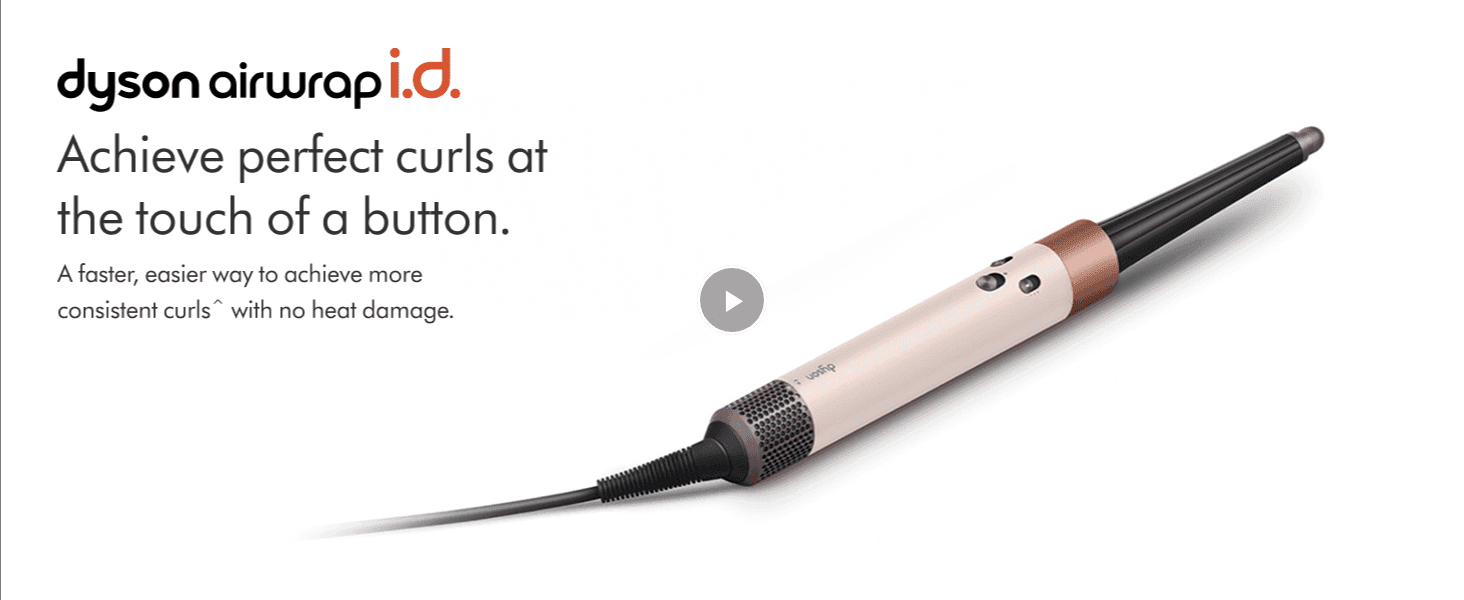 Highlights that the Airwrap makes achieving consistent curls effortless with a single button press.