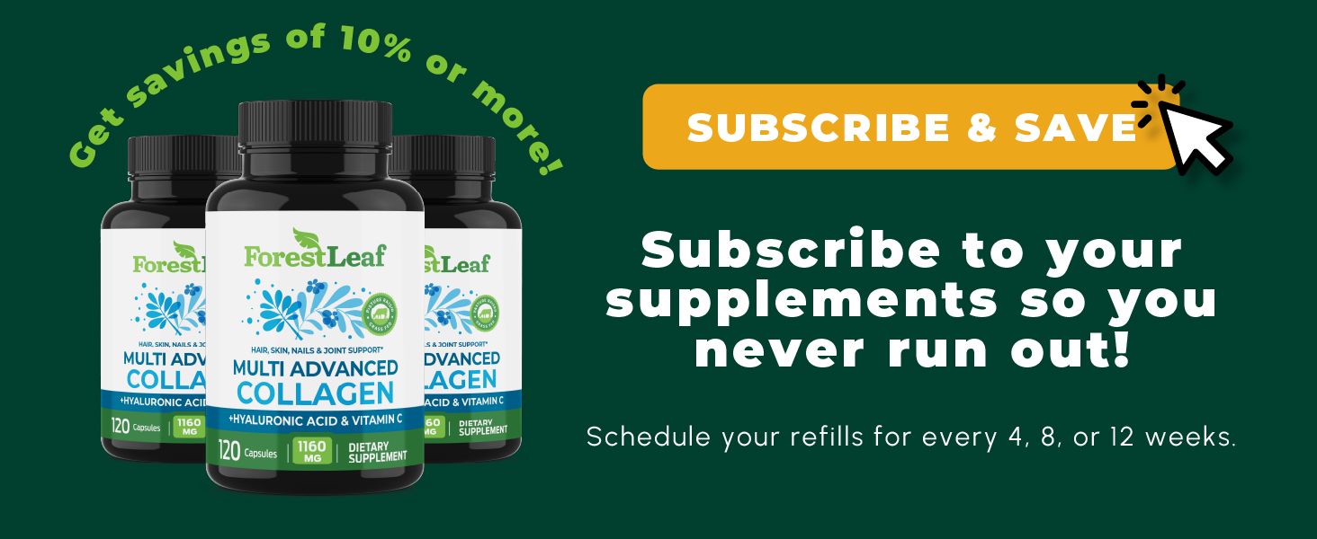 Promotes a subscribe-and-save program that offers convenience and cost savings, encouraging shoppers to set up automatic refills so they never run out of their supplements.