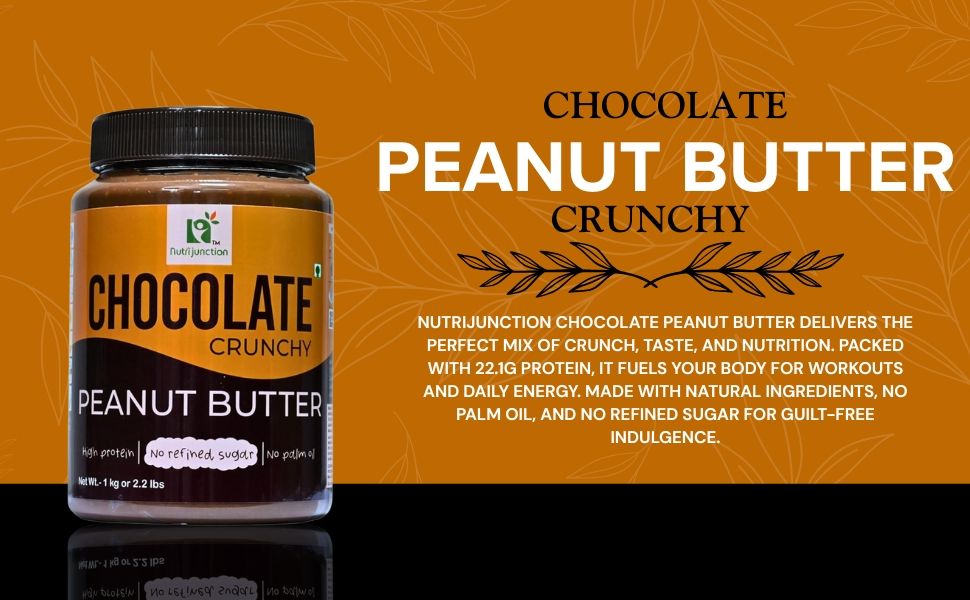 Introduces the chocolate peanut butter product while highlighting its key nutritional benefits including high protein content, natural ingredients, and guilt-free positioning to appeal to…