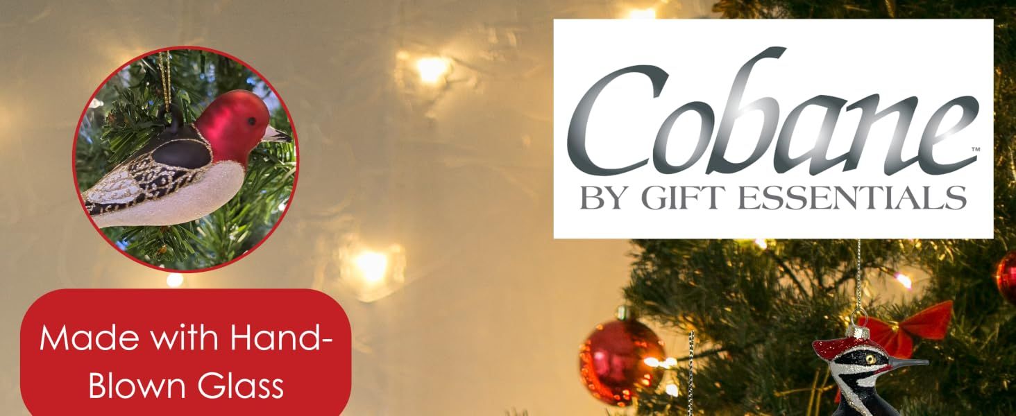 Establishes brand identity and highlights the handcrafted quality of the product to build trust and communicate premium value to shoppers. Emphasizes the artisanal hand-blown glass feature to…