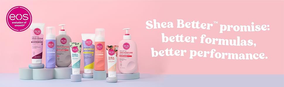 Presents the Shea Better promise of better formulas and better performance across the full product lineup to build brand trust.
