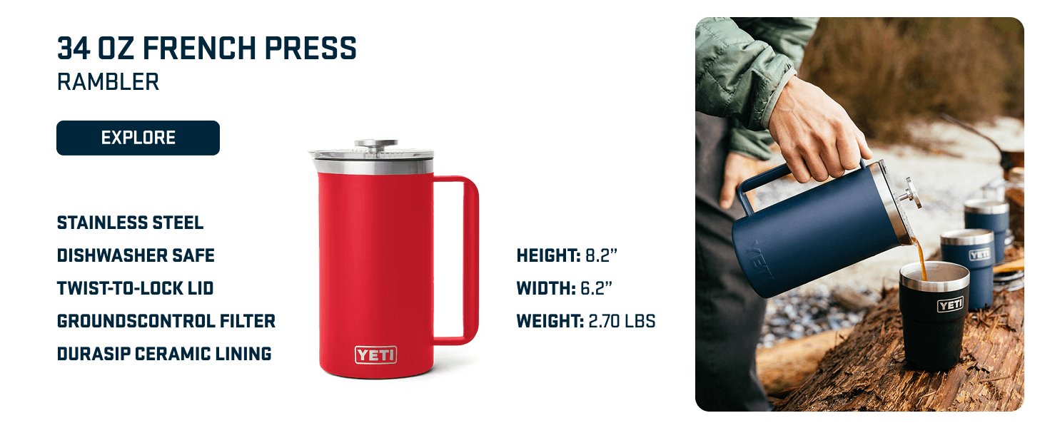 Highlights multiple product features and specifications in a visually organized layout to help shoppers quickly understand key selling points and dimensions.