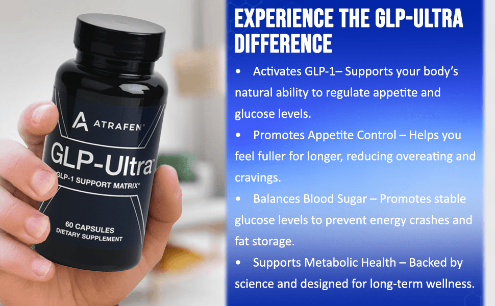 A+ Modules for Atrafen GLP Ultra GLP-1 Activator Diet & Weight Loss Supplement Fat Burner