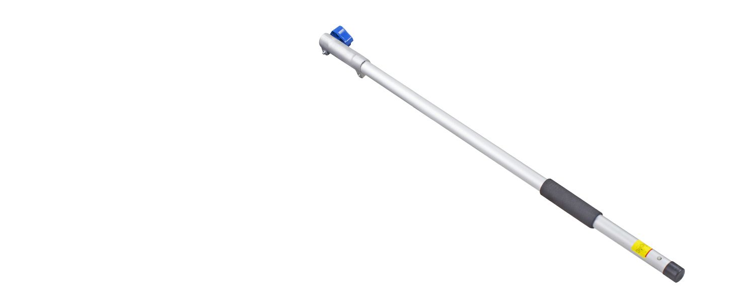 Shows the pole shaft product cleanly on a white background for catalog reference.