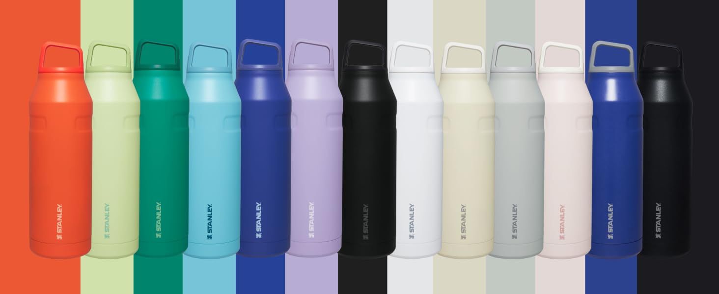 Displays the full range of available color options for the product line to help shoppers choose their preferred variant and understand the breadth of the brand's offerings.