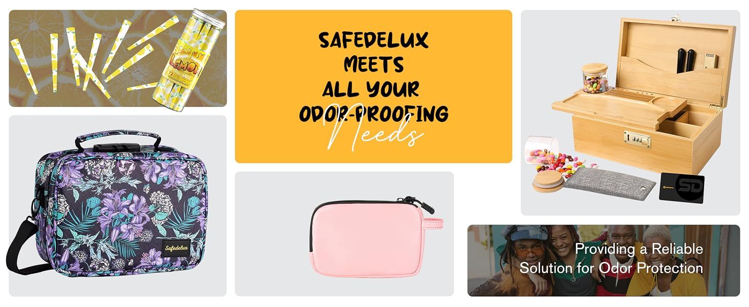 Presents the brand as a full line of odor-proofing storage options to help shoppers find a fit for their needs.