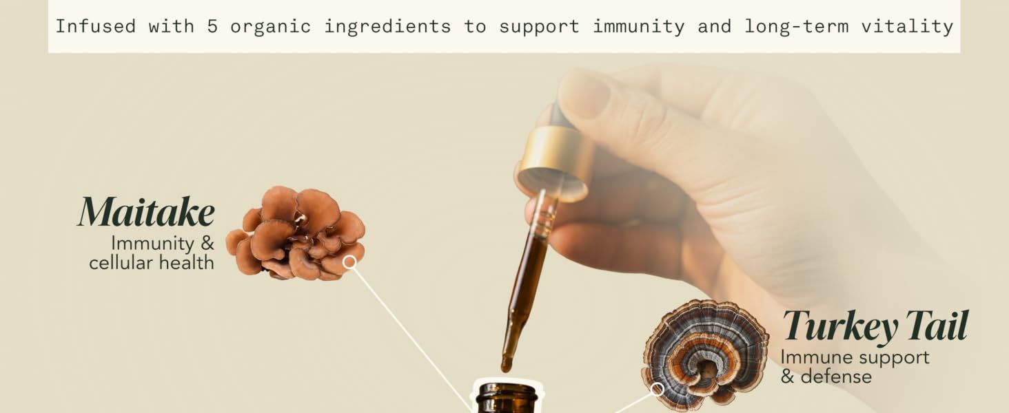 Highlights the specific organic ingredients in the product to communicate natural composition and health benefits, building trust with health-conscious shoppers. Communicates the core benefit of…