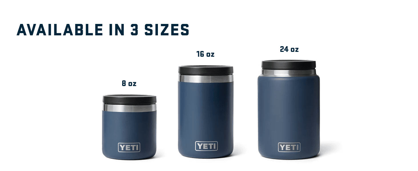 Displays the complete product lineup showing three available sizes to help shoppers choose the right capacity for their needs.