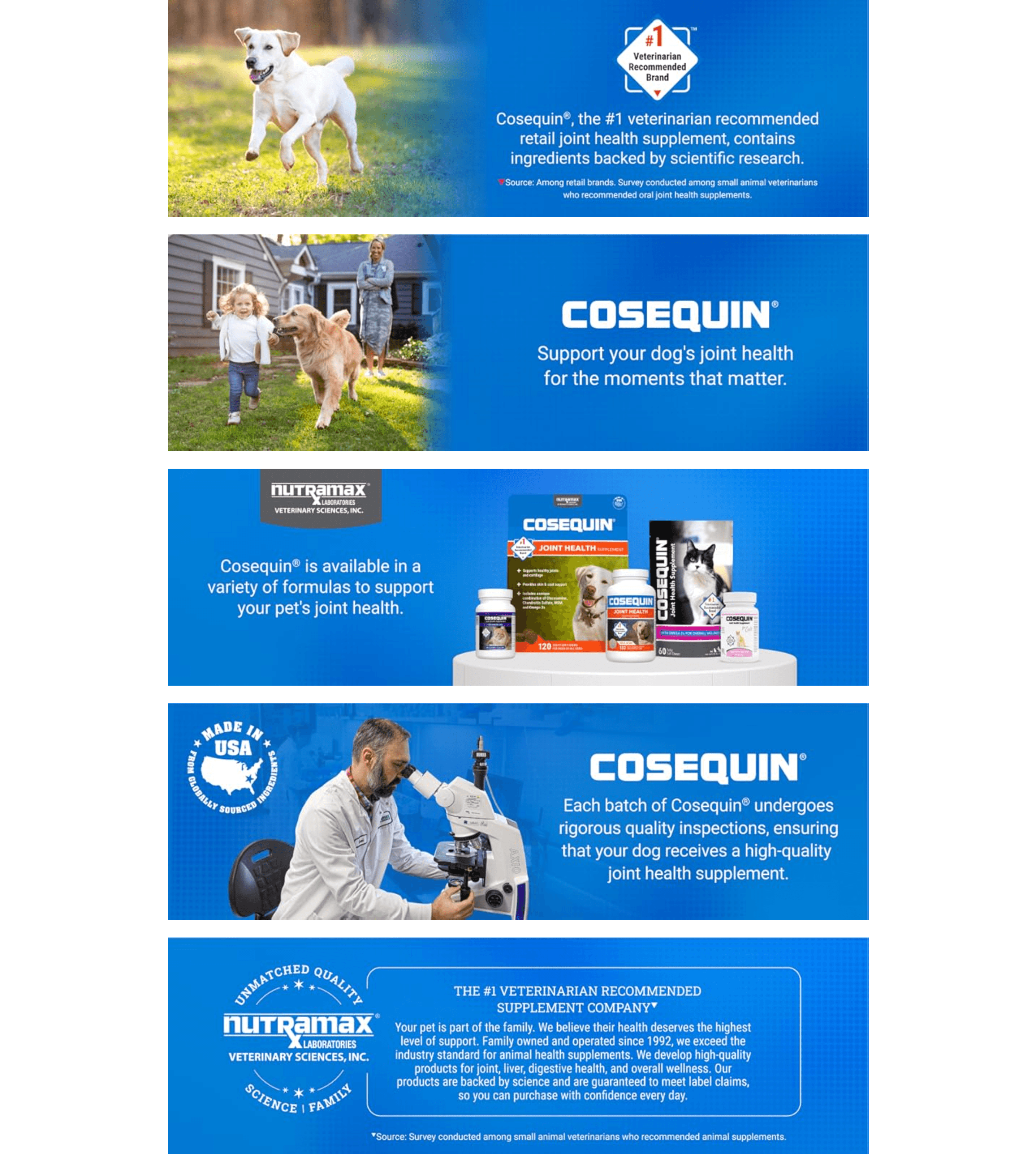 Premium A+ Content for Amazon.com : Cosequin Joint Health Supplement for Dogs