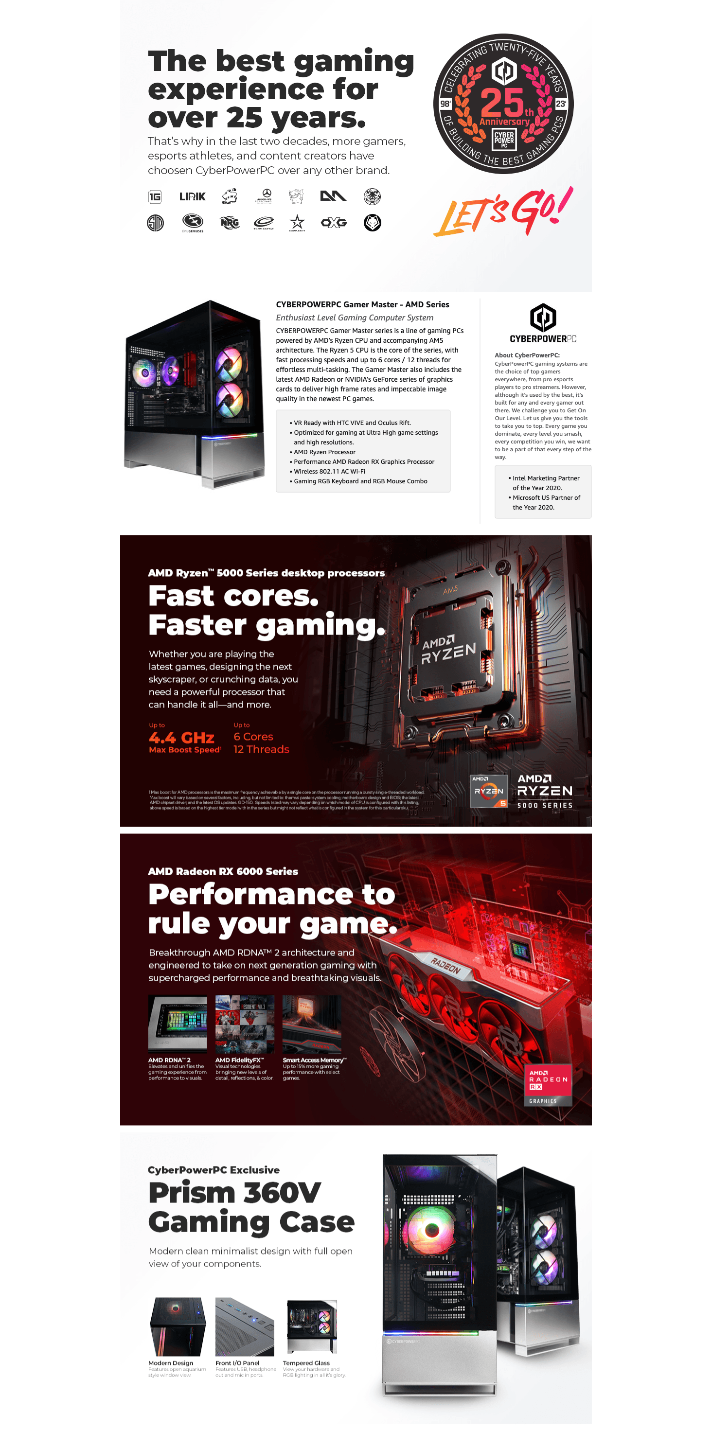 Premium A+ Content for Amazon.com: CyberPowerPC Gamer Master Gaming PC