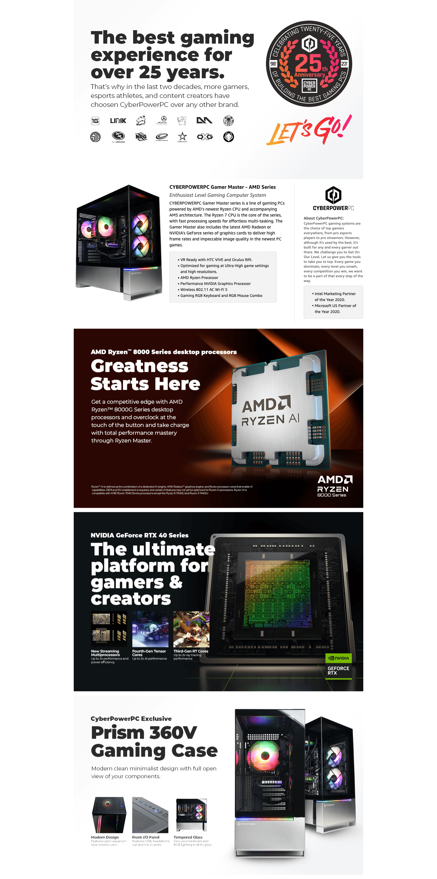 Premium A+ Content for Amazon.com: CyberPowerPC Gamer Master Gaming PC