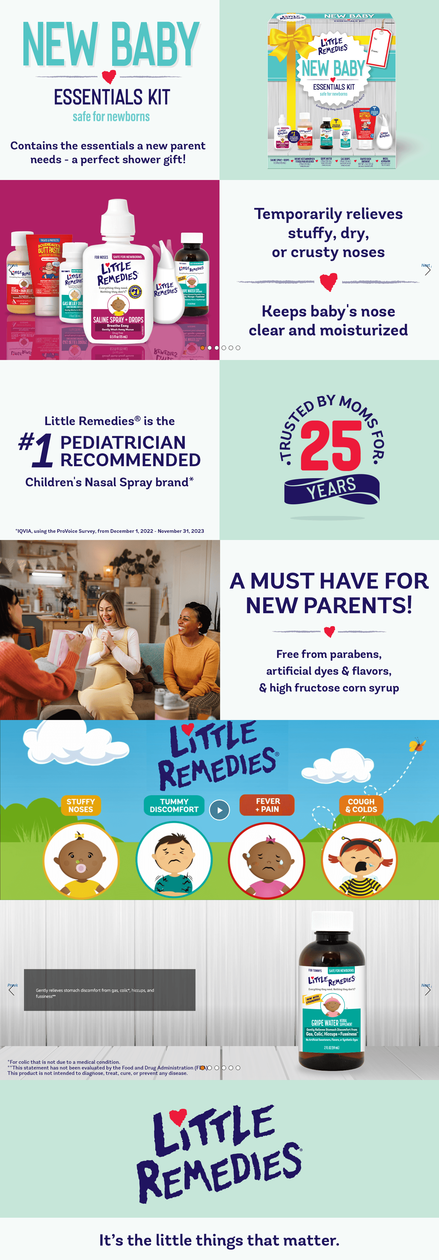 Premium A+ Content for Amazon.com: Little Remedies