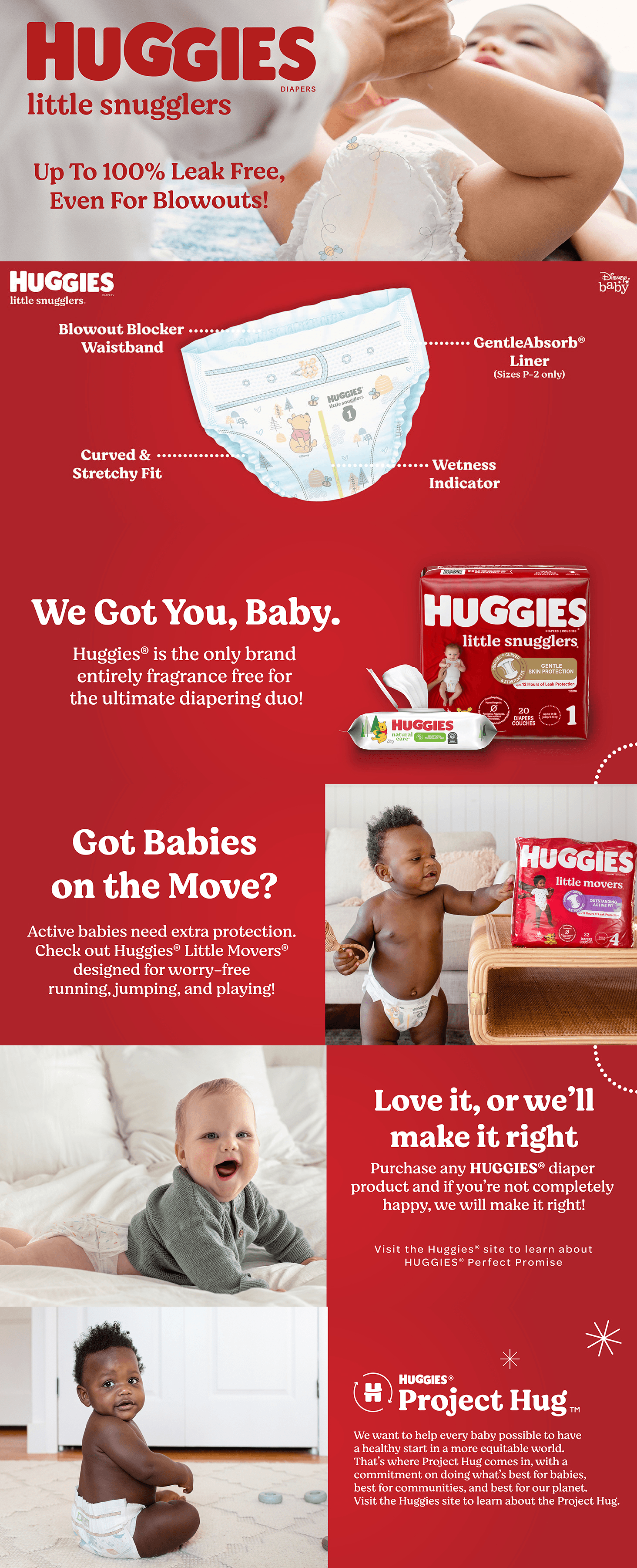 Premium A+ Content for Amazon.com: Huggies Newborn Diapers