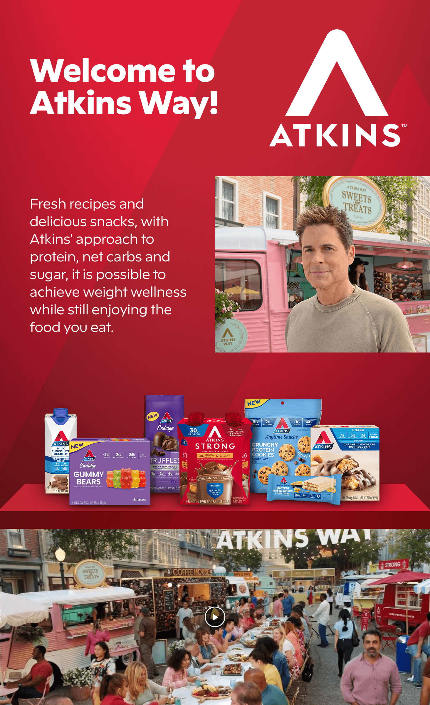 A+ Premium for Amazon.com: Atkins Milk Chocolate Delight High Protein Shake