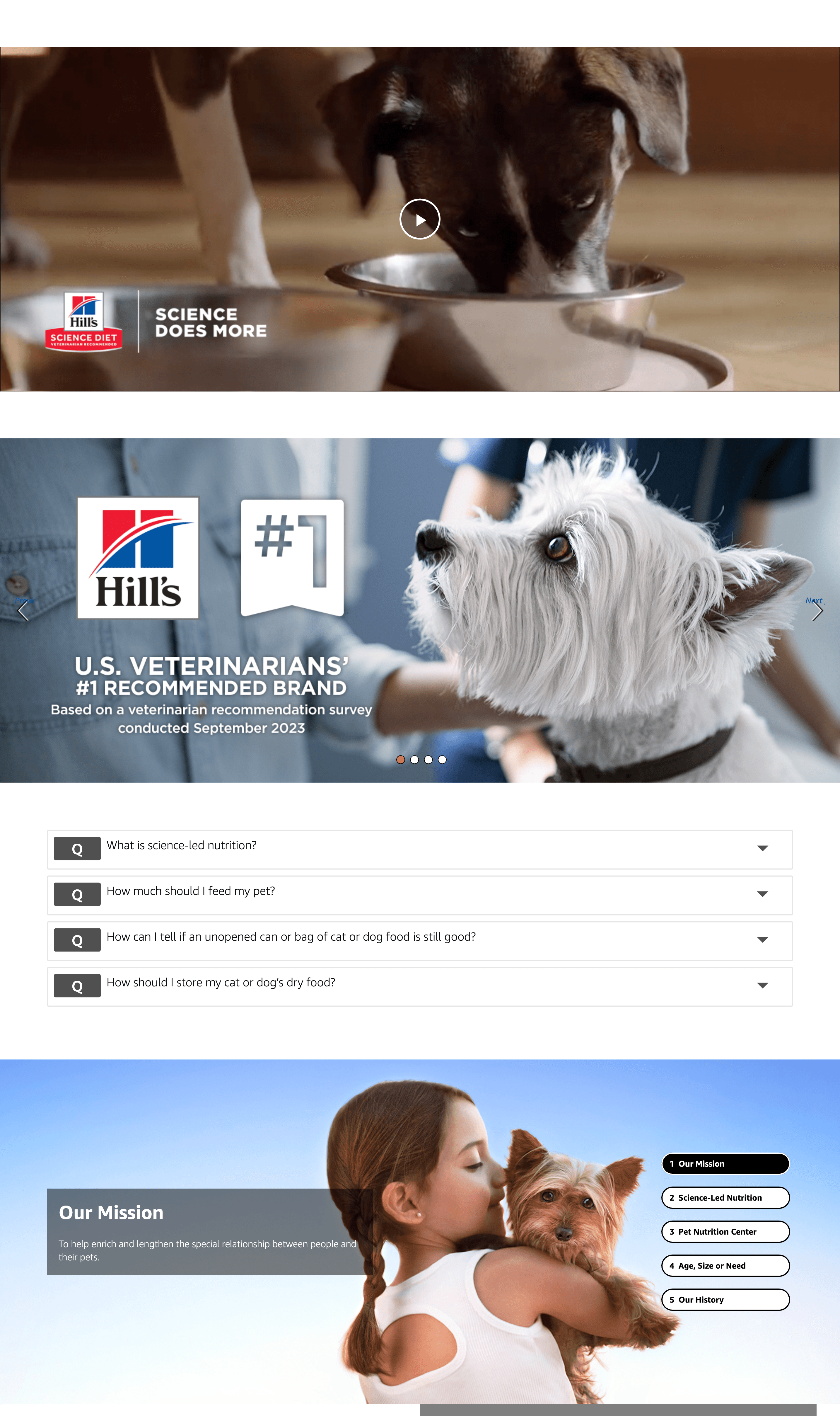 Premium A+ Content for Amazon.com: Hill's Science Diet Adult 1-6 Premium Nutrition Dry Dog Food