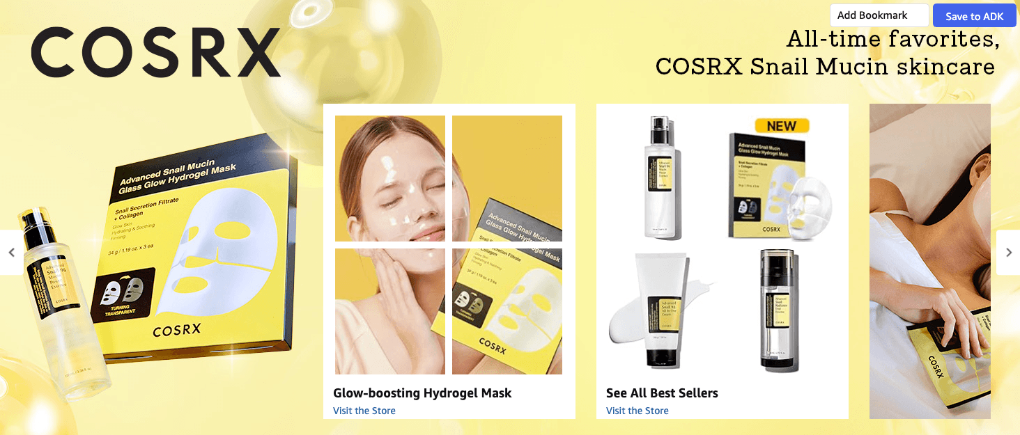 Brand Story for Amazon.com: COSRX Snail Mucin 92% Face Moisturizer
