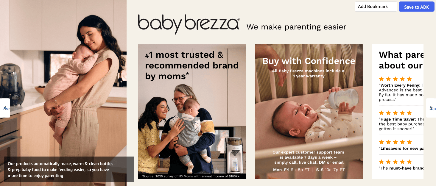 Brand Story for Amazon.com : Baby Brezza New and Improved Formula Pro Advanced Formula Dispenser Machine