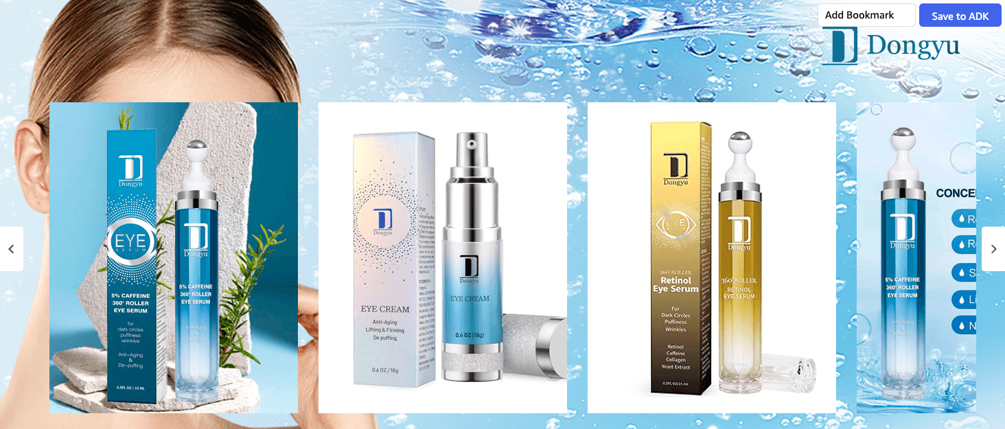 Brand Story for Amazon.com: Caffeine Eye Cream for Dark Circles: Under Eye Cream Morning Skincare