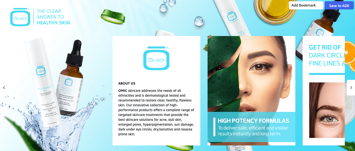 Brand Story for Amazon.com: OMIC 10% Tranexamic Acid Serum for Face