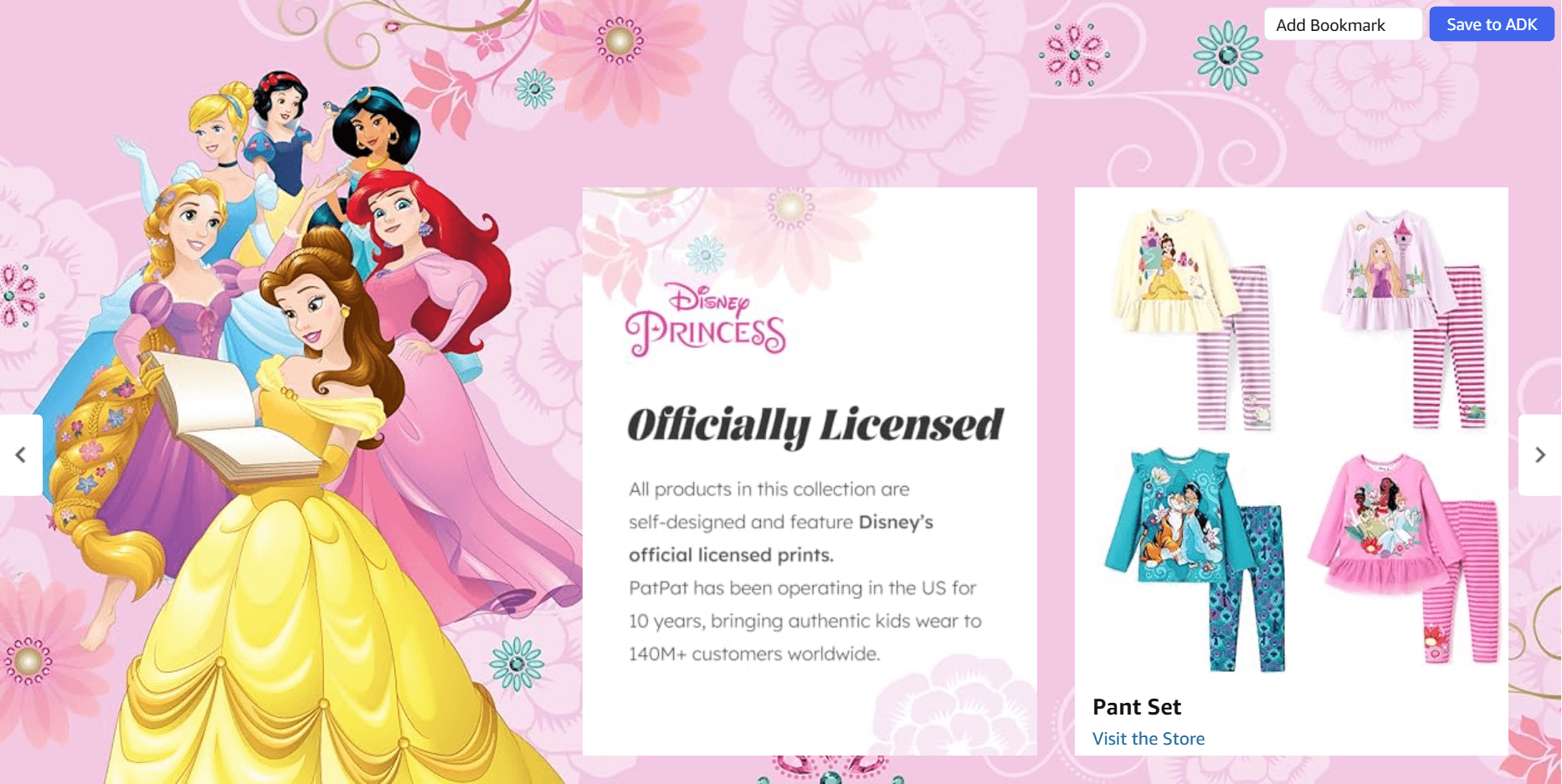 Brand Story for Amazon.com: Disney Princess Ariel Baby Girl Dress Character Print Mesh Overlay Tulle…
