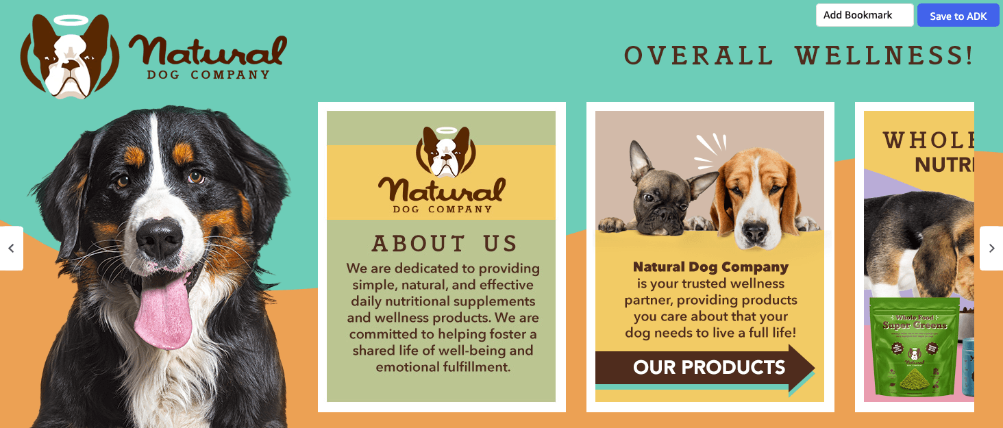 Brand Story for Amazon.com : Natural Dog Company Dog Food Topper