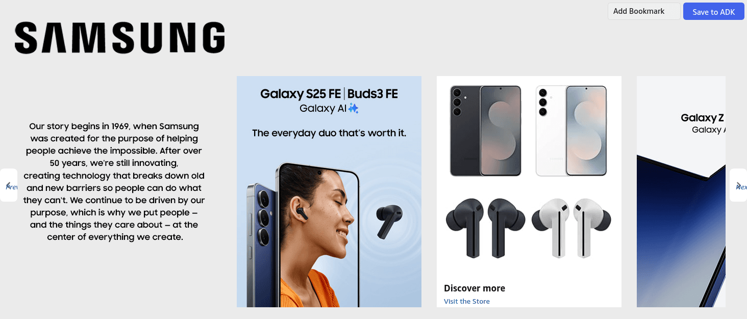 Basic A+ Content for Amazon.com: SAMSUNG Galaxy S25 Ultra