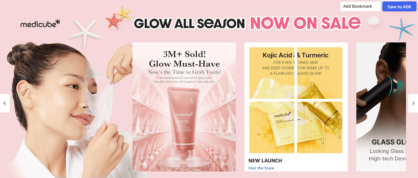 Brand Story for Amazon.com : medicube Collagen Overnight Wrapping Peel Off Facial Mask Pack