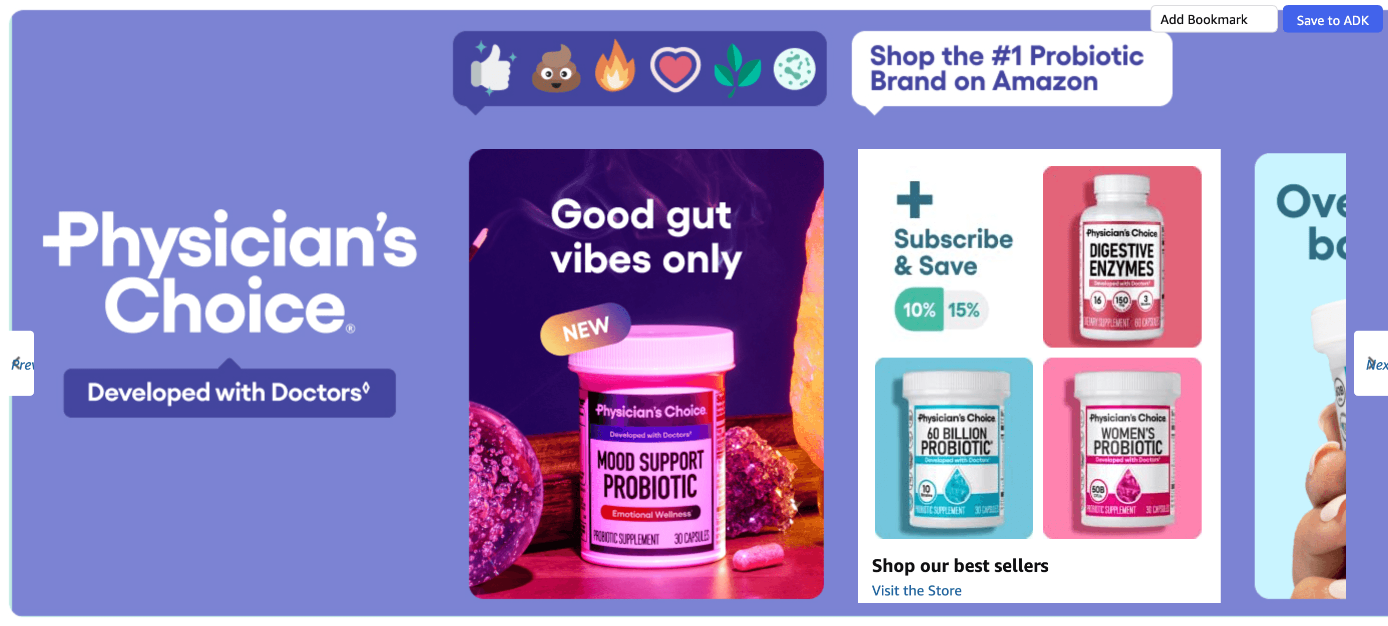 Brand Story for Amazon.com: Physician's CHOICE Vaginal Probiotics for Women