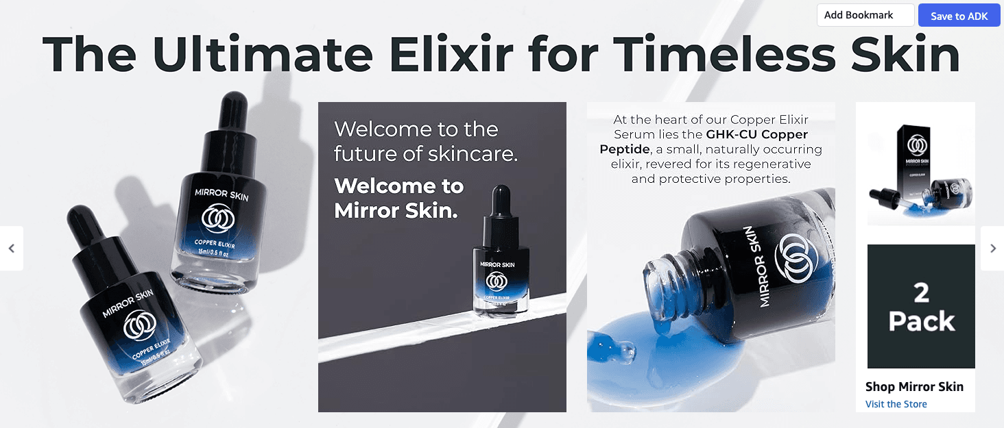 Brand Story for Amazon.com: MIRROR SKIN