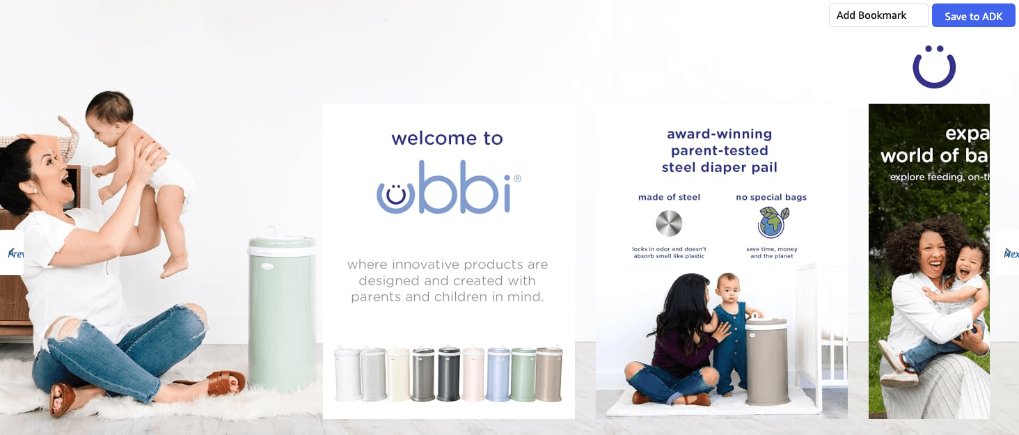 Brand Story for Amazon.com: Ubbi Steel Diaper Pail