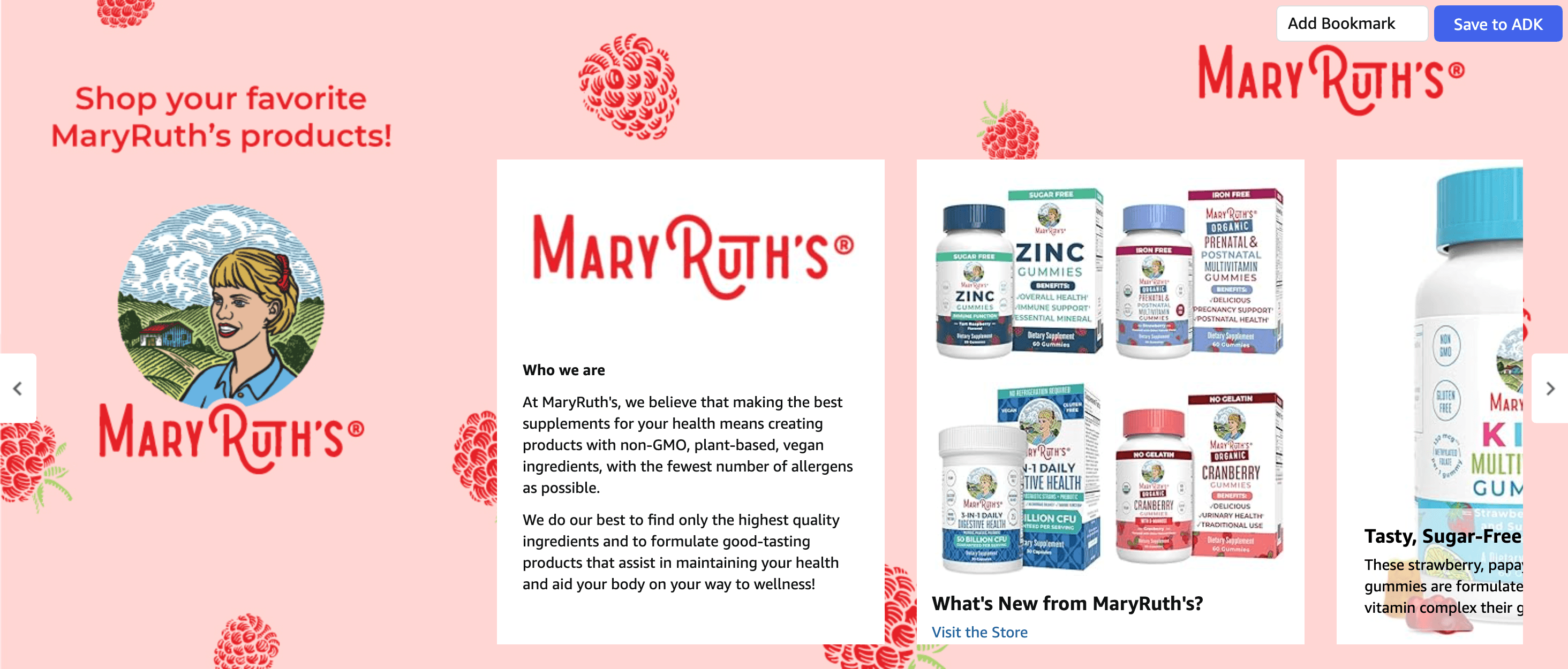 Brand Story for Amazon.com : MaryRuth Organics Women's Hair Growth MAX Liposomal
