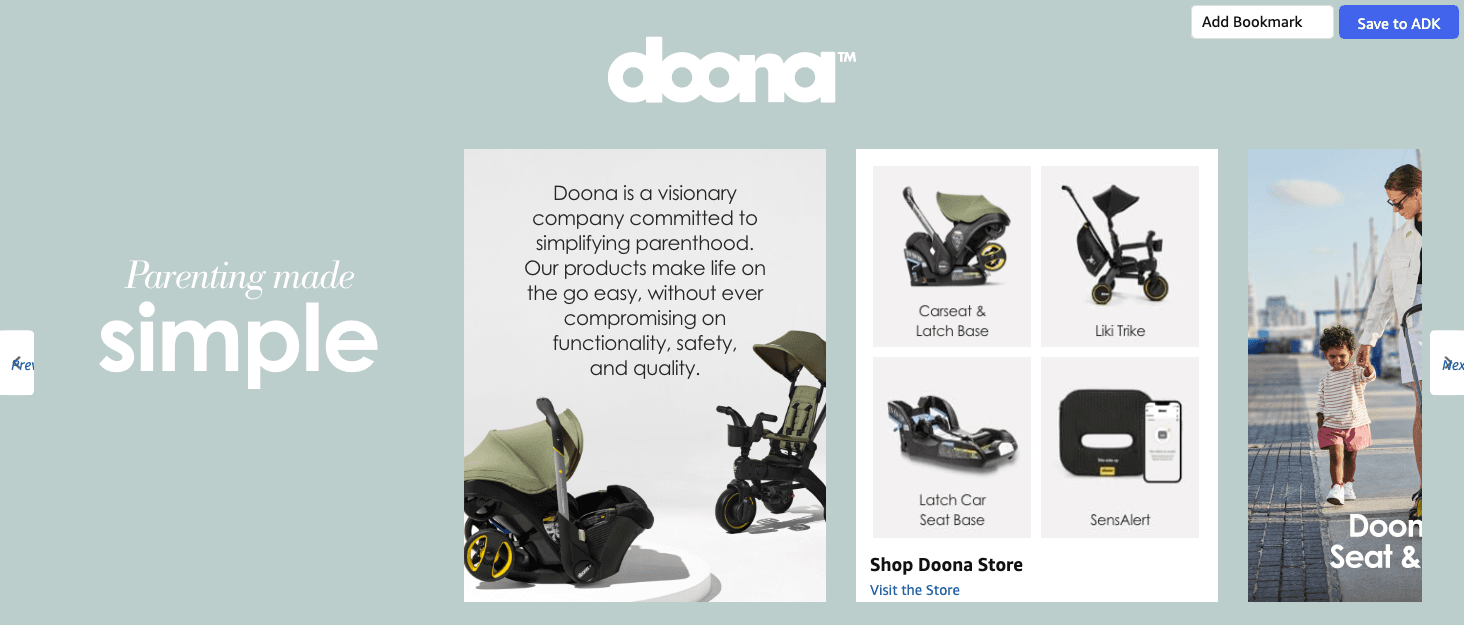 Brand Story for Amazon.com : Doona Car Seat & Stroller