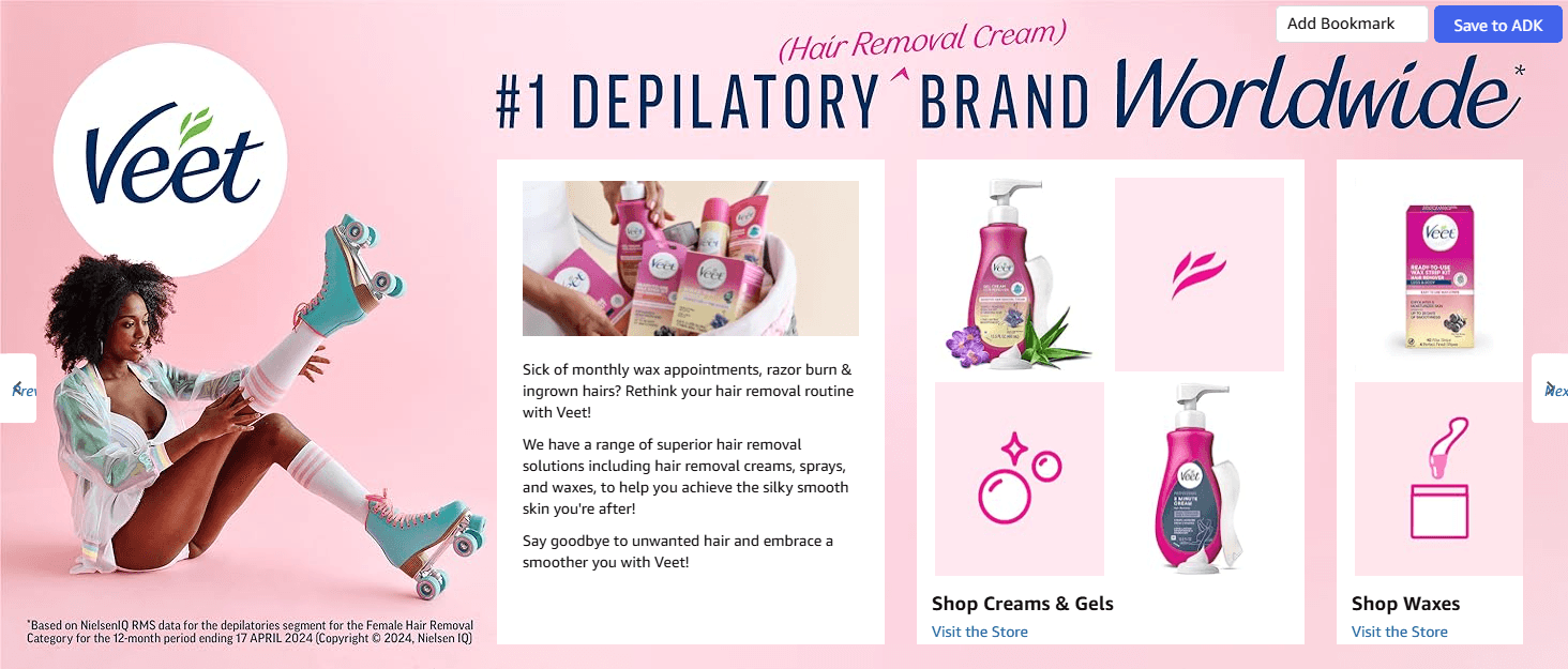 Brand Story for Amazon.com : Hair Remover
