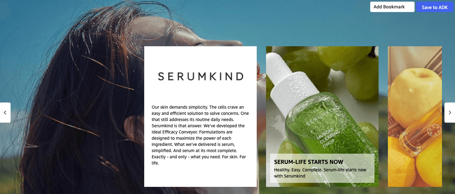Brand Story for Amazon.com: SERUMKIND Iceland Moss Serum