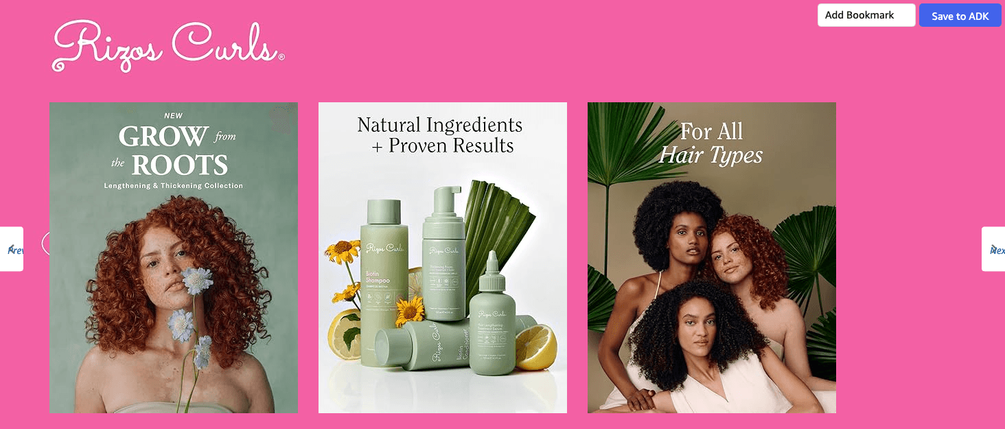 Brand Story for Amazon.com: Rizos Curls Curl Defining Cream for Wavy