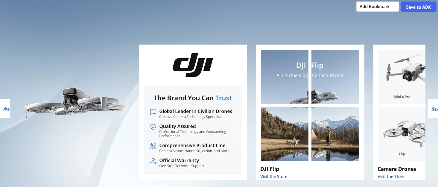 Brand Story for Amazon.com: DJI Mini 4K