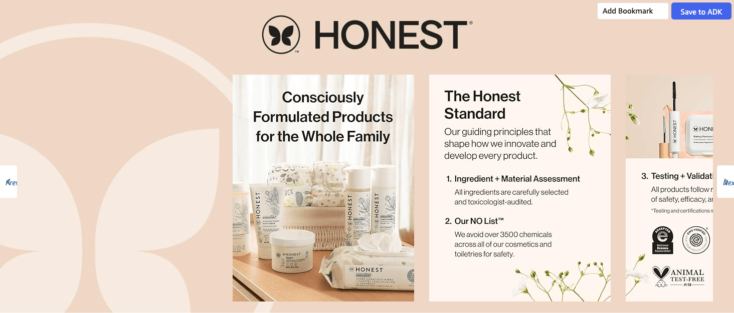 Brand Story for Amazon.com: The Honest Company Clean Conscious Multi-Use Wipes