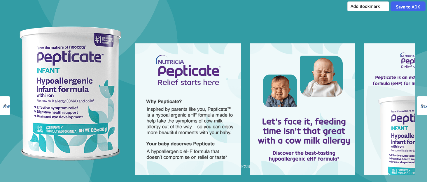 Brand Story for Amazon.com: Pepticate Baby Formula