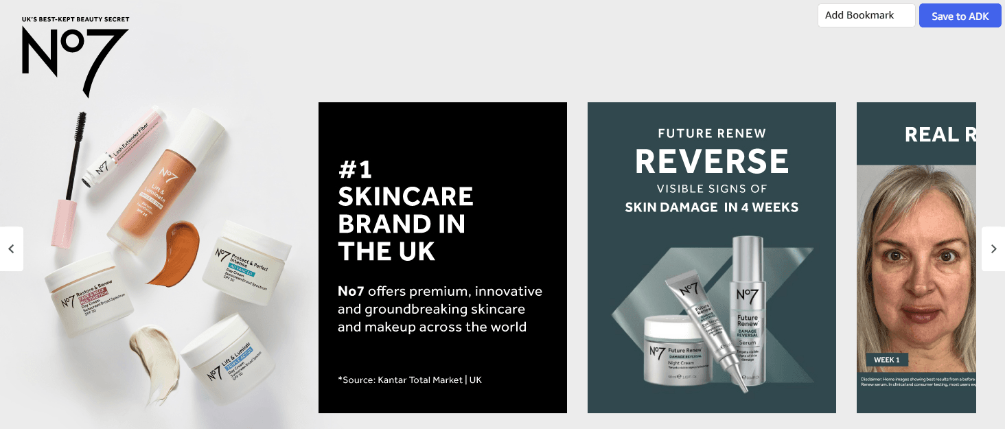 Brand Story for Amazon.com: No7 Lift & Luminate Triple Action Skincare Set