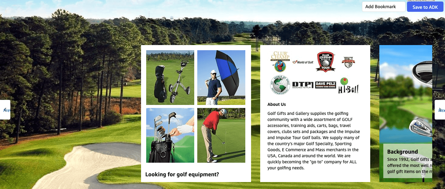 Brand Story for Amazon.com : Pelz Golf DP4006 Shoulder Alignment Mirror