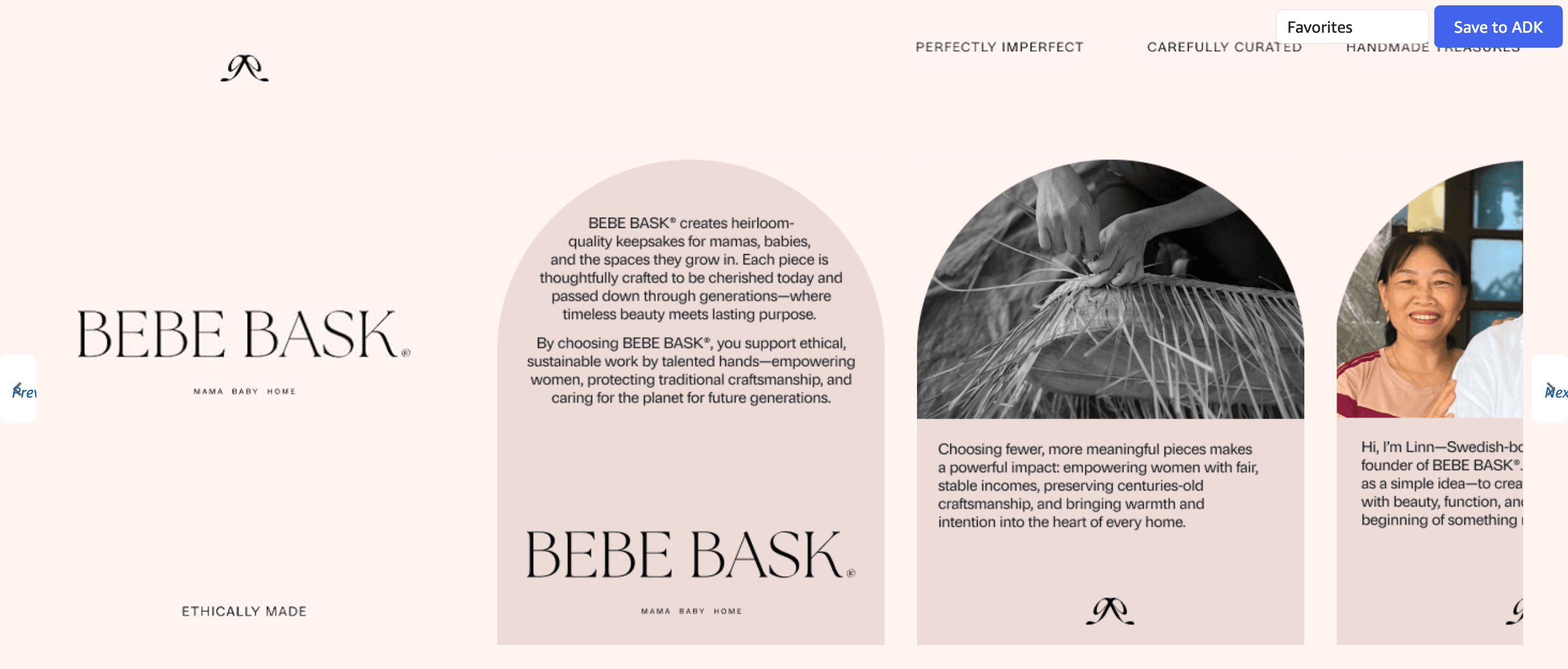 Brand Story for Amazon.com: BEBE BASK Premium Baby Diaper Caddy Organizer