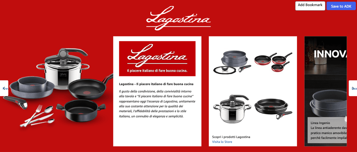 Brand Story for Lagostina Smart Set di Pentole Induzione